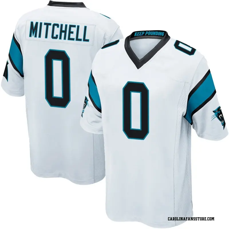 Men's White Game James Mitchell Carolina Jersey