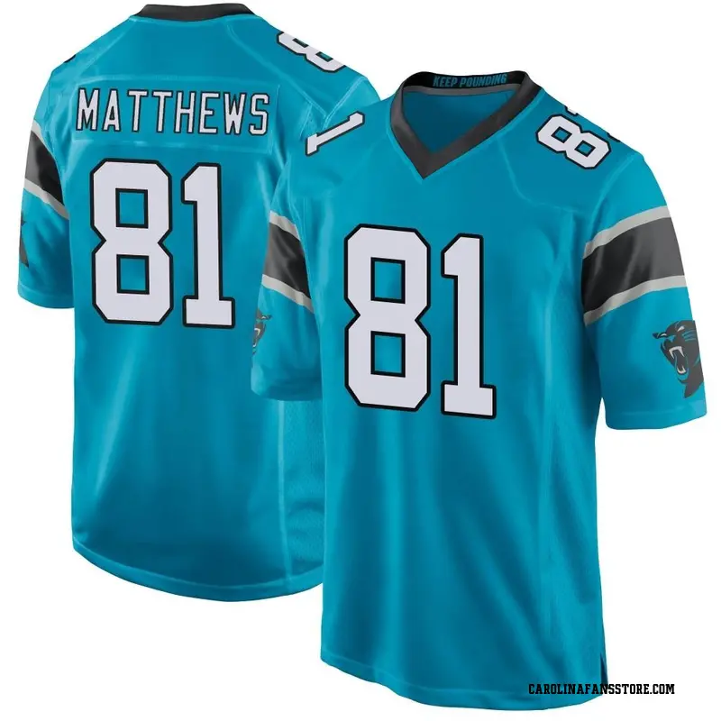 Youth Blue Game Jordan Matthews Carolina Alternate Jersey