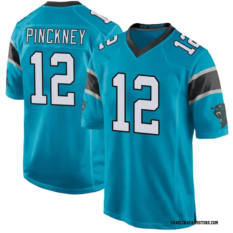 Youth Blue Game Sam Pinckney Carolina Alternate Jersey