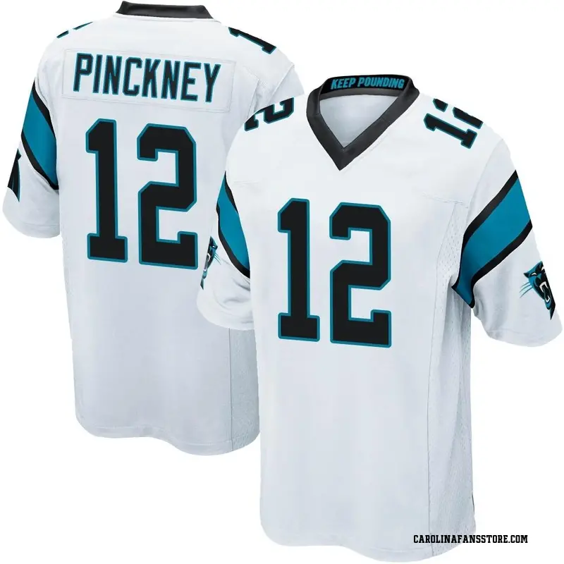 Youth White Game Sam Pinckney Carolina Jersey